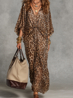 Vestido  Estampado Leopardo Royale