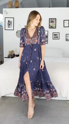 Vestido Chic Isabella Folk